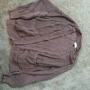 Universal Thread Women's Dusty Pink Cardigan